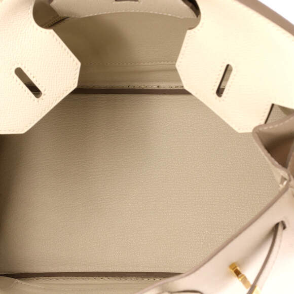 Hermes Birkin 30 Light Epsom with Gold Hardware - Picture 6 of 8